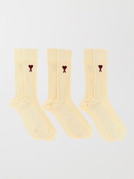 Set 3 paia di calze Ami Paris in misto cotone>