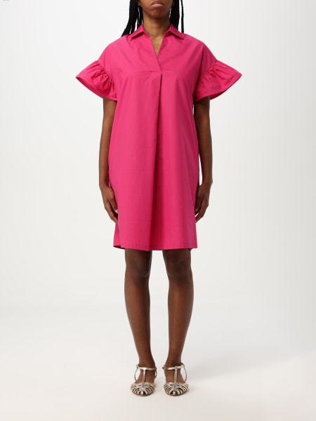 ワンピース KAOS Woman Dress Fuchsia QPJLE018 4015 KAOS: Dress woman - Fuchsia | Kaos dress QPJLE018 online at