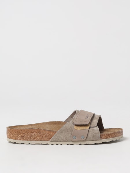シューズ・サンダルその他 BIRKENSTOCK Woman Flat sandals Beige 1028056 BIRKENSTOCK: Flat sandals woman - Beige | Birkenstock flat