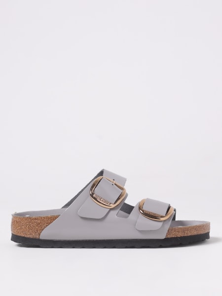 Birkenstock: Sandalo Arizona Big Buckle Birkenstock in pelle spazzolata
