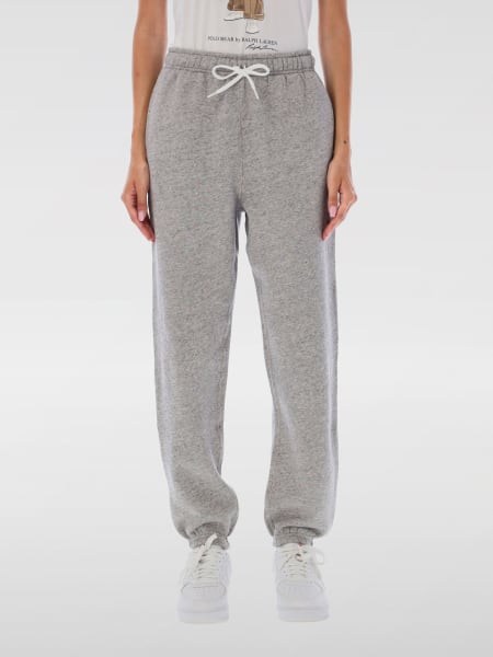 POLO RALPH LAUREN: Pants woman - Grey | Polo Ralph Lauren
