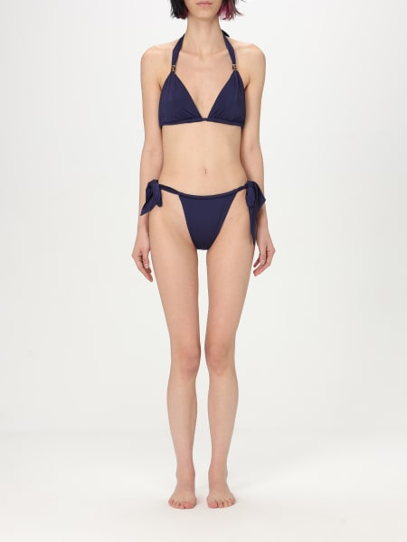 ビキニ ELISABETTA FRANCHI Women Swimsuit CS72B51E2110 Black Elisabetta Franchi Chain One-Piece Swimsuit - Black