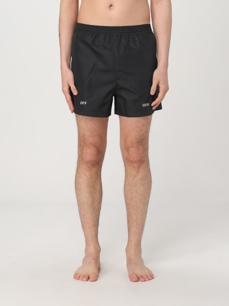 Swimsuit men Off-white
