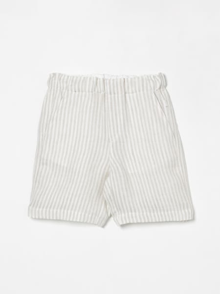 Il Gufo: Pantalone a righe Il Gufo in lino