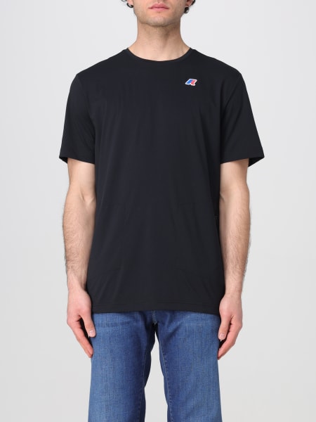 K-Way: T-shirt in cotone con logo K-way
