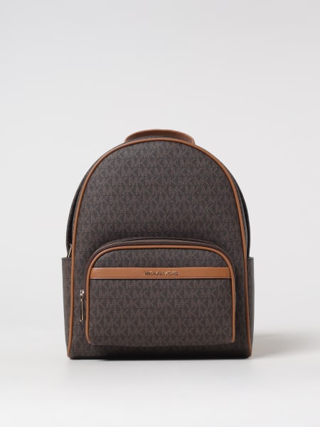 Michael Kors: Zaino Bex Michael Kors in cotone spalmato con monogram MK all over
