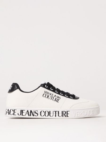 【VERSACE JEANS COUTURE】ロゴ ハイカットスニーカー スニーカー ハイカット VERSACE(ヴェルサーチェ) - 海外通販のBUYMA