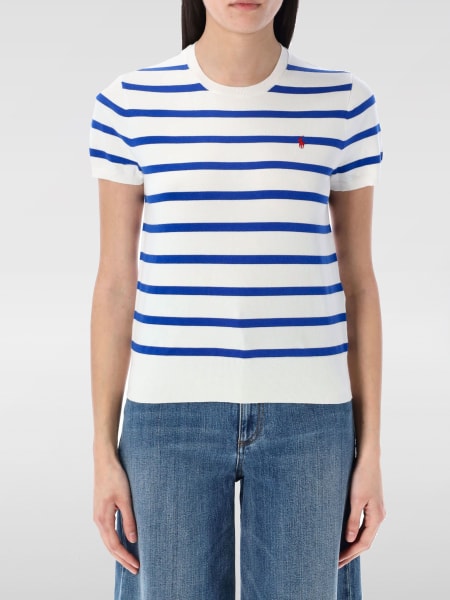Tシャツ・カットソー POLO RALPH LAUREN Woman T-Shirt White 211891886 006 POLO RALPH LAUREN: T-shirt woman - White | Polo Ralph Lauren