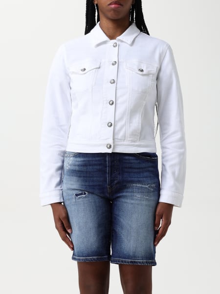 DONDUP: Jacket woman - White | Dondup jacket DJ460BS0030PTDW