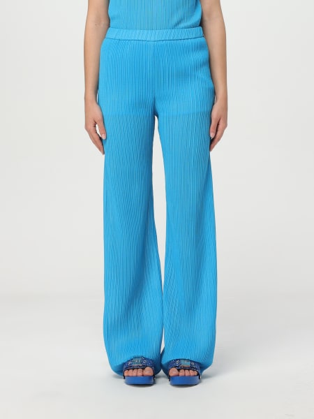 MSGM: Pantalone MSGM in crêpe plissettato