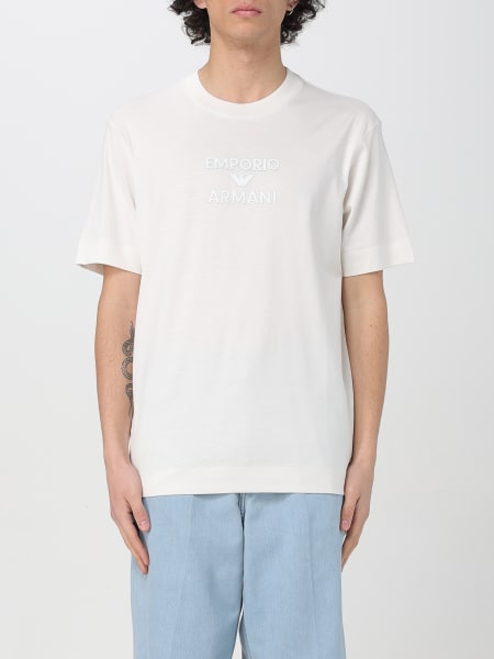 Tシャツ・カットソー EMPORIO ARMANI Men T-shirt White EM000780AF12926 U0003 EMPORIO ARMANI: T-shirt men - White | Emporio Armani t-shirt