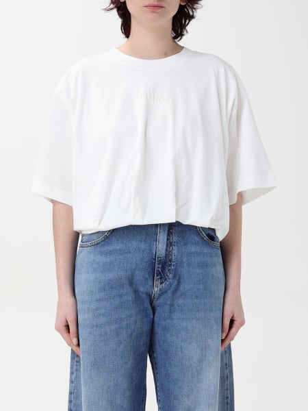 Pinko: T-shirt crop in cotone Pinko