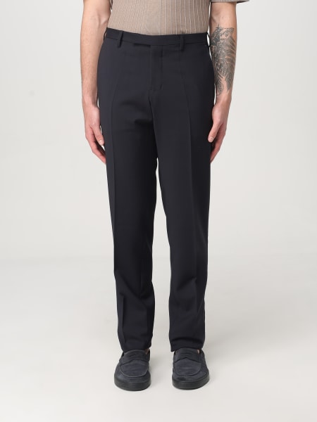 Pantalone classico Emporio Armani in lana vergine