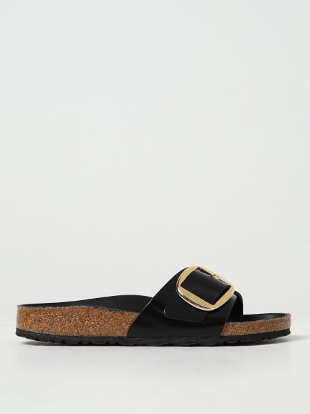 Sandalo Madrid Big Buckle Birkenstock in pelle spazzolata
