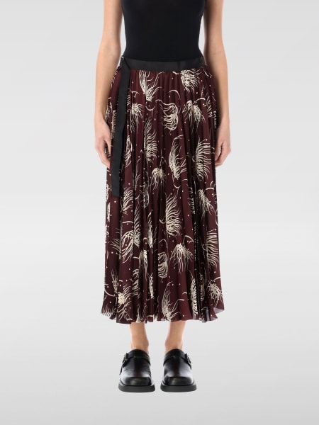 Sacai: Юбка для нее Sacai