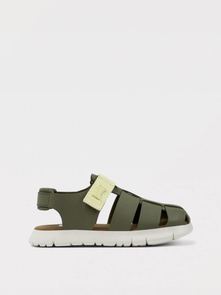Sandalo Oruga Camper in nabuk e nylon >