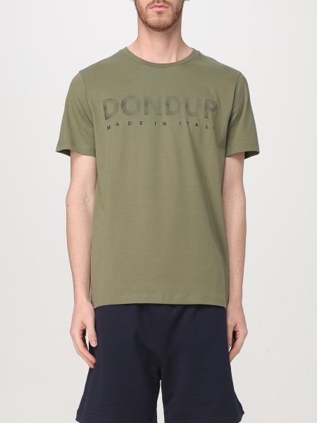 Dondup: T-shirt in cotone con stampa logo Dondup