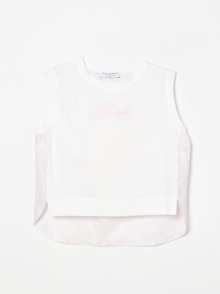 Tシャツ・カットソー PHILOSOPHY DI LORENZO SERAFINI KNITTED HEARTWARMER TOP Philosophy di Lorenzo Serafini Knitted Heartwarmer Top
