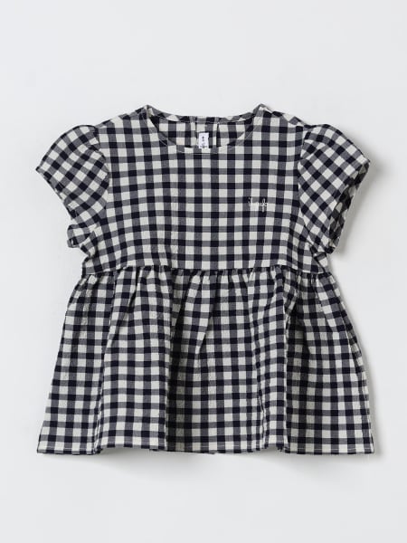 Il Gufo vichy cotton blouse