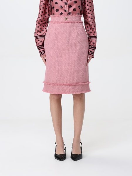 スカート DOLCE & GABBANA Woman Skirt Pink F4C2BTHUMUA F0473 DOLCE & GABBANA: Skirt woman - Pink | Dolce & Gabbana skirt