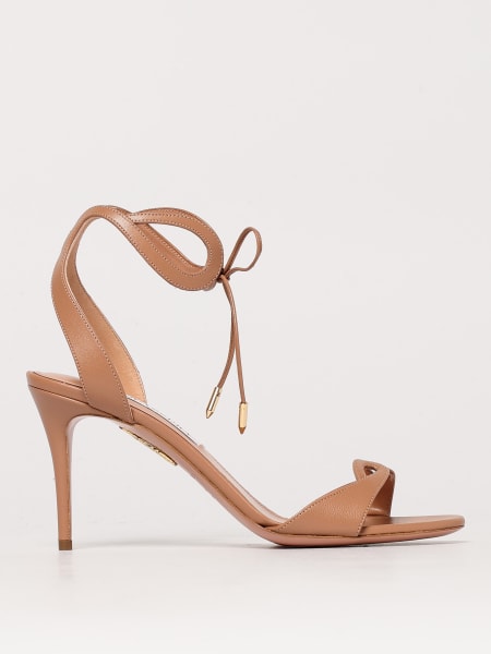 아쿠아주라(AQUAZZURA): 플랫 샌들 여성 Aquazzura