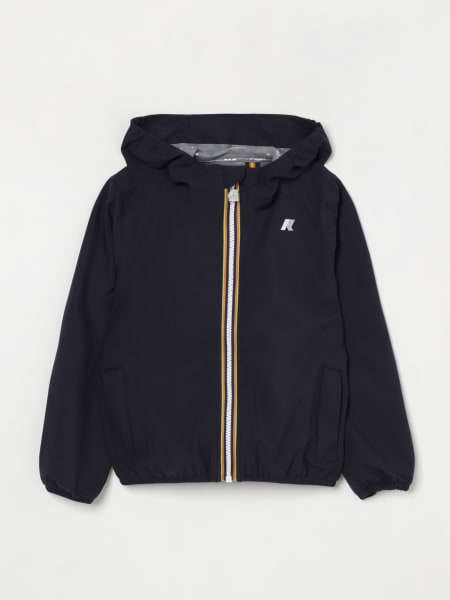 K-Way: Giacca con cappuccio in nylon K-way