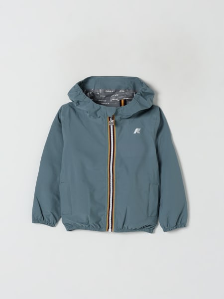 K-Way: Giacca con cappuccio in nylon K-way
