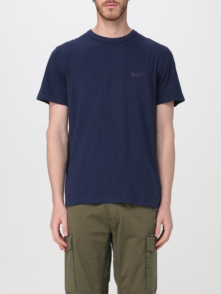 WOOLRICH: T-shirt men - Blue | Woolrich t-shirt