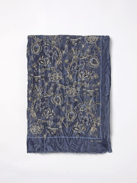 Etro: Sciarpa Paisley Etro in seta jacquard