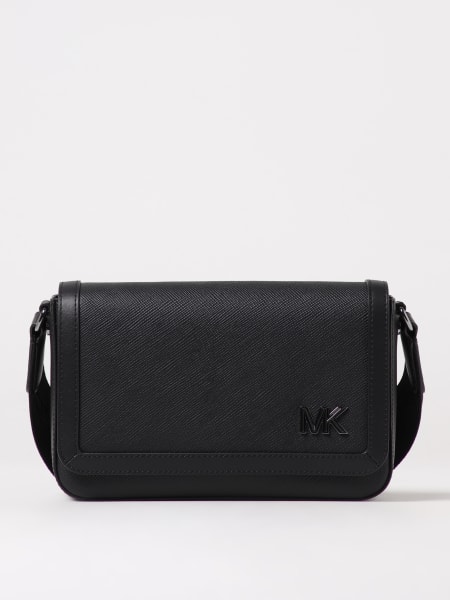 Michael Kors: Borsa a tracolla Edison mini in pelle a grana incrociata con pochette Michael Kors