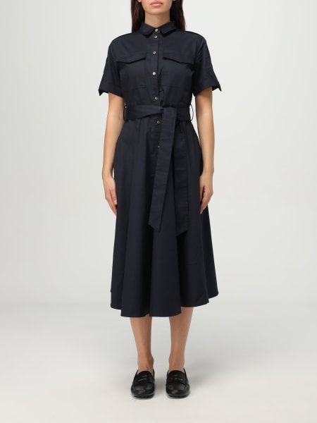 Abito chemisier Barbour in cotone >