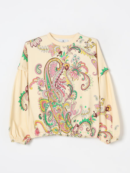 Etro: Maglia a girocollo paisley Etro