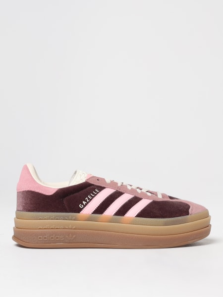 Sneakers Gazelle Bold Adidas Originals in velluto e camoscio >
