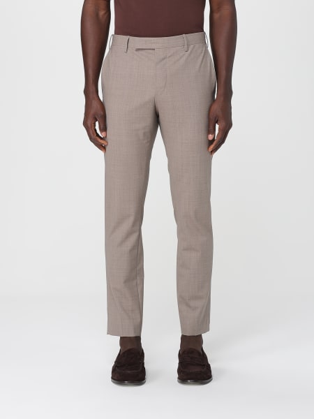 Pantalone sartoriale PT Torino in lana vergine stretch >