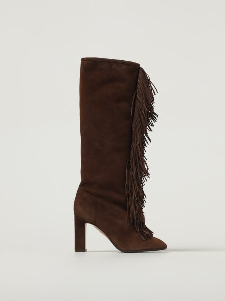 플랫 부츠 여성 Aquazzura