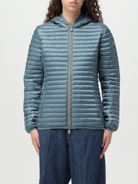ジャケット SAVE THE DUCK Woman Jacket Teal D33620WIRIS20 10039 SAVE THE DUCK: women's jacket - Teal | Save The Duck jacket