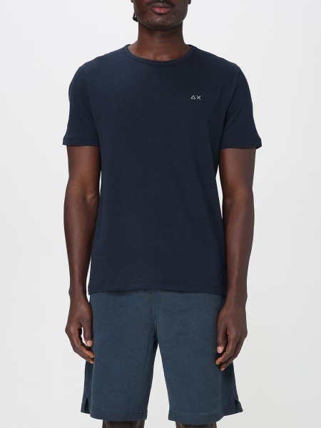 T-shirt in cotone con logo SUN68