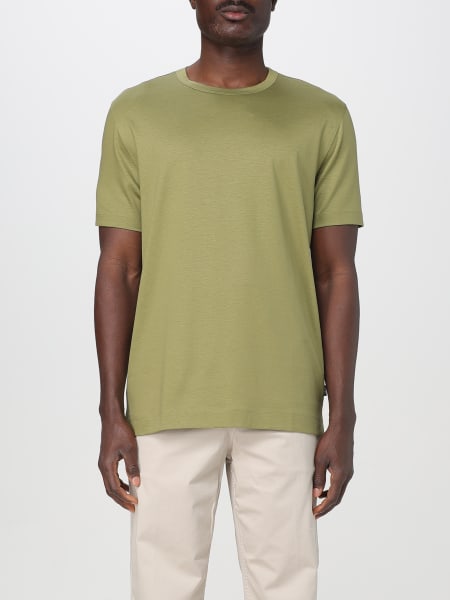 Boss: T-shirt basic Boss in lyocell