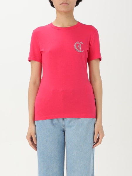 Tシャツ・カットソー JUST CAVALLI Woman T-Shirt White 78PAHE11CJ112 003 Just Cavalli T-shirt for Women SS25 | GIGLIO.COM