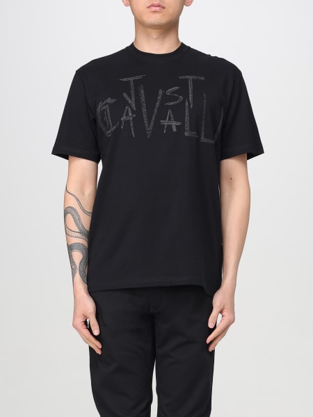 Tシャツ・カットソー JUST CAVALLI Men T-shirt Grey 78OAHA07CJ719 833 Just Cavalli T-shirt for Men SS25 | GIGLIO.COM