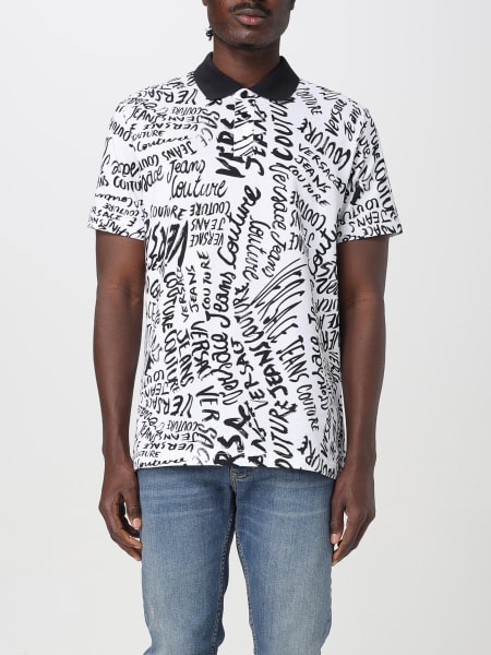 Polo shirt men Versace Jeans Couture