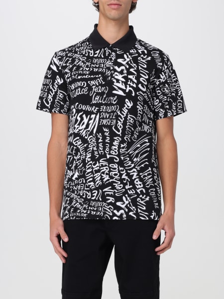Polo shirt men Versace Jeans Couture