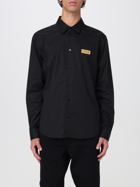 Camicia Versace Jeans Couture in cotone con logo