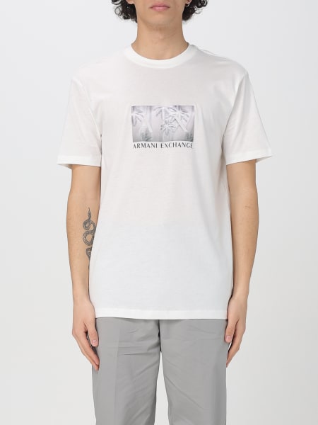 Tシャツ・カットソー ARMANI EXCHANGE Men T-shirt Beige XM000555AF10358 U0009 ARMANI EXCHANGE: T-shirt men - Beige | Armani Exchange t