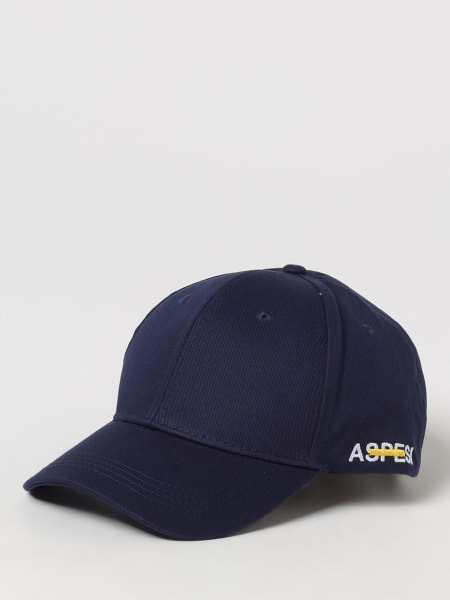 Aspesi: Cappello Aspesi in cotone con logo ricamato
