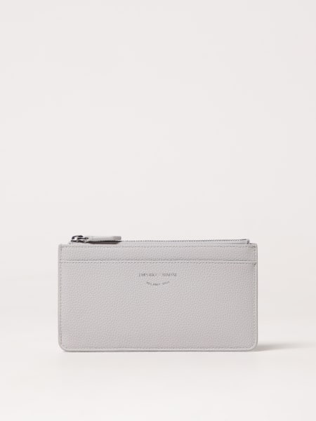 Portafoglio Emporio Armani in pelle sintetica a grana