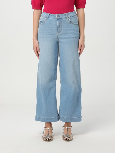 デニム・ジーパン LIU JO Woman Jeans Navy UA5161DS800 78850 LIU JO: Jeans woman - Navy | Liu Jo jeans UA5161DS800 online