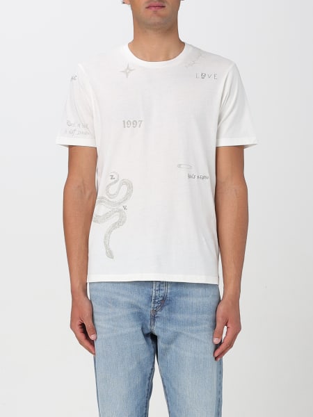 Tシャツ・カットソー ZADIG&VOLTAIRE  PALM T-SHIRT White Tommy T-shirt Palm Print | Zadig&Voltaire