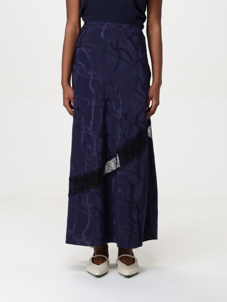 スカート ZADIG & VOLTAIRE Woman Skirt Blue WWSK01601 404 ZADIG & VOLTAIRE: Skirt woman - Blue | Zadig & Voltaire