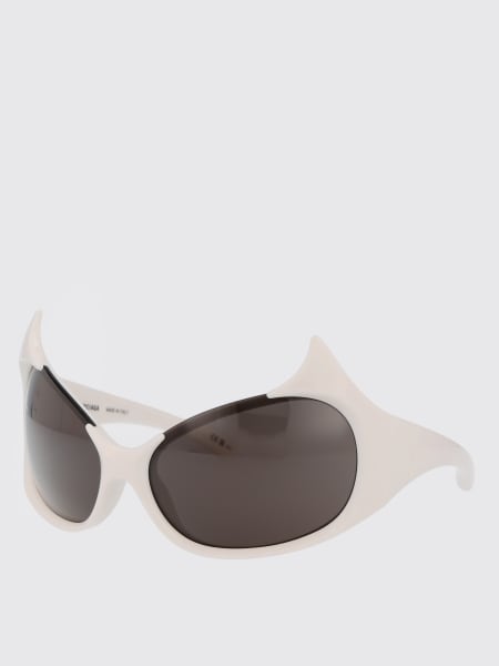 サングラス BALENCIAGA Woman Sunglasses Ivory BB0284S 003 Brand New Balenciaga Sunglasses Cat Eye BB0284S 003 White 71